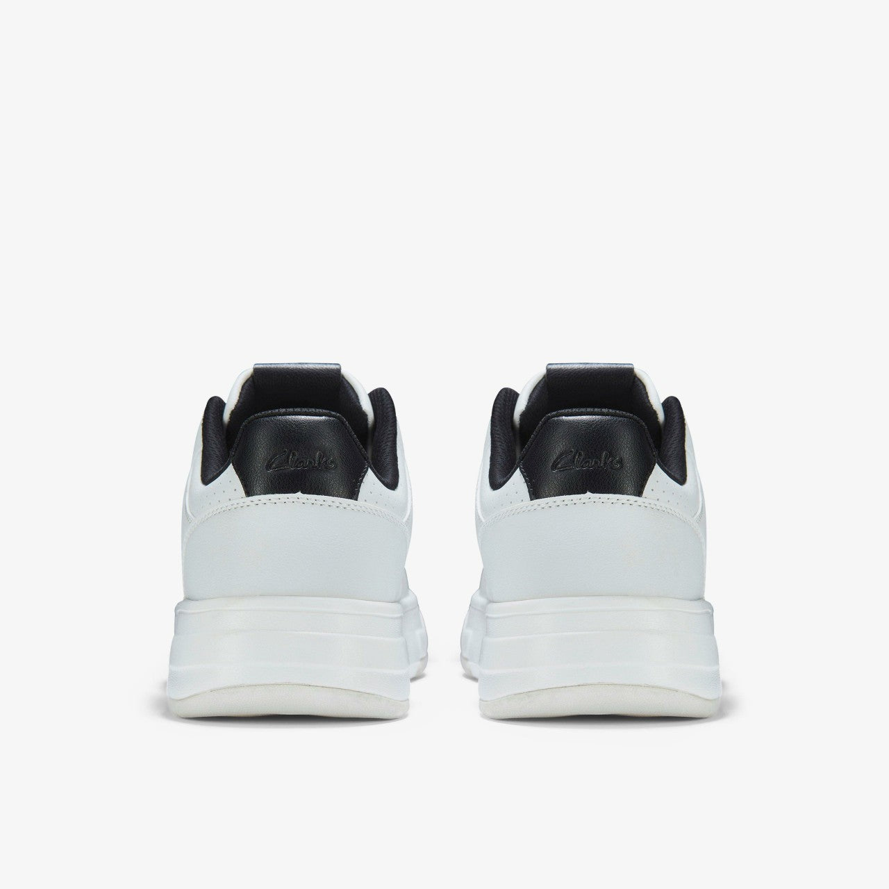 Elham Lace White Combination Clarks Men