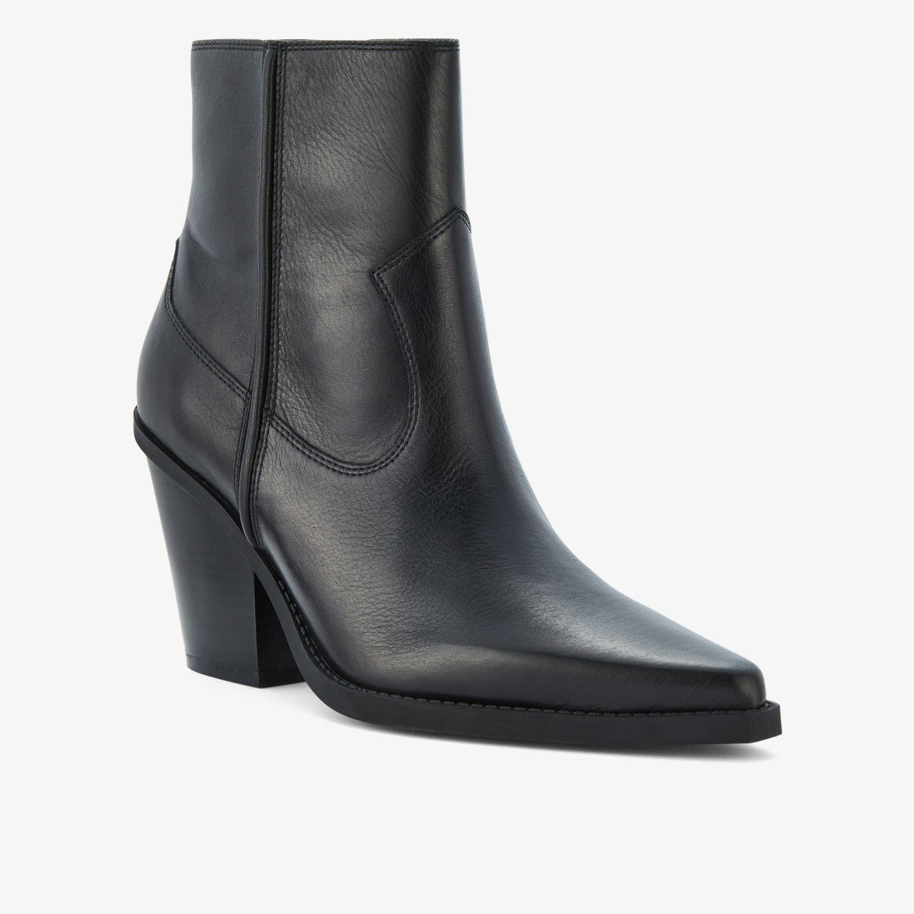 Kheda West Black Leather Clarks Women