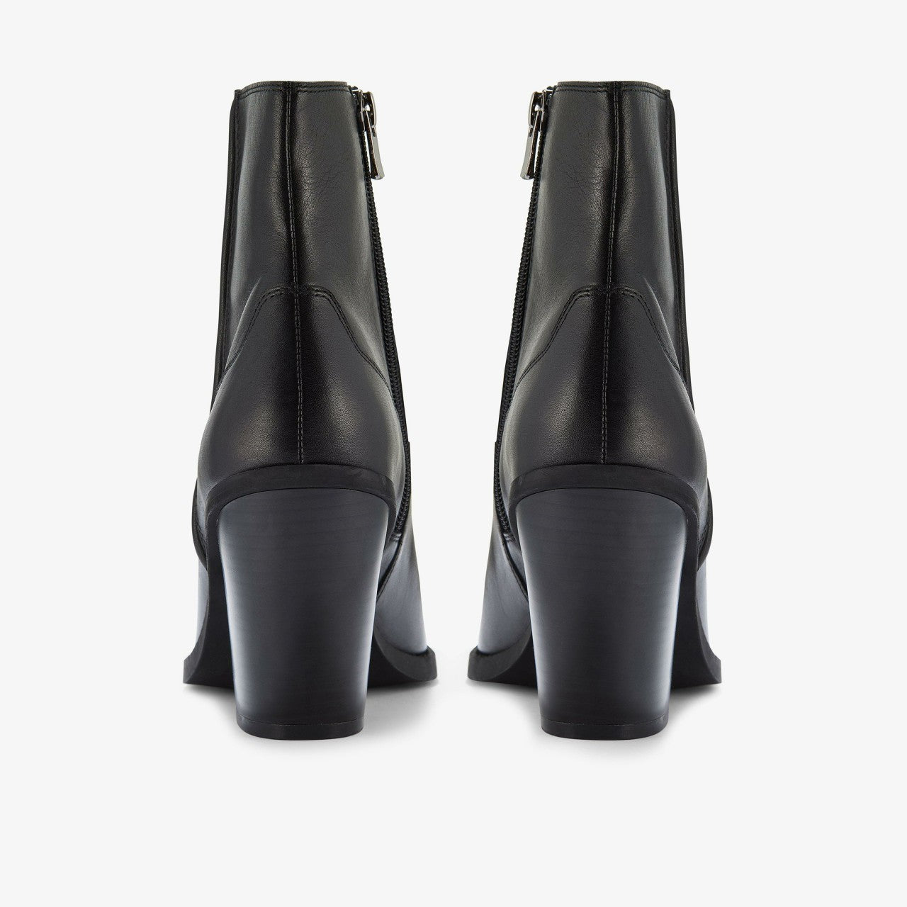 Kheda West Black Leather Clarks Women