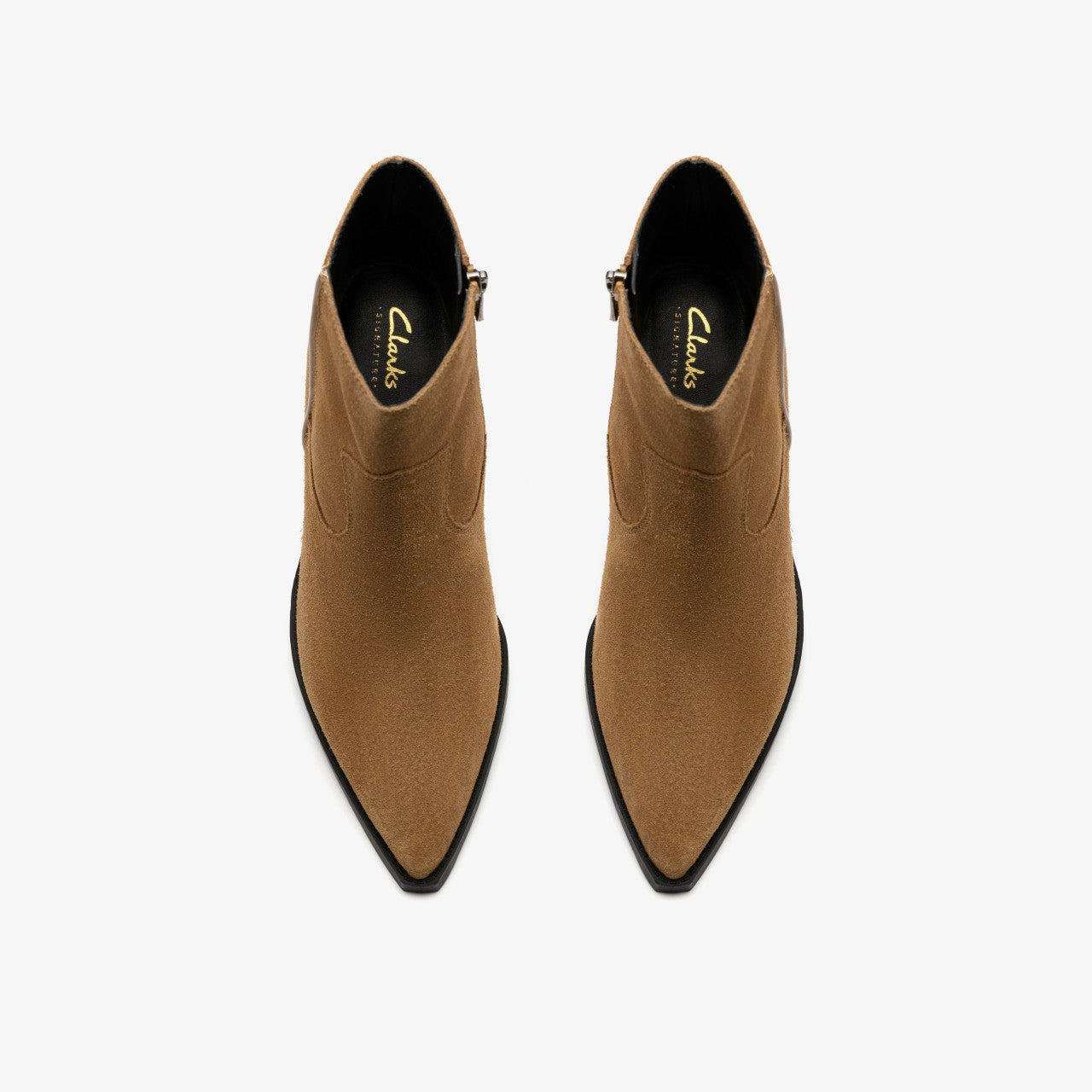 Kheda West Dark Tan Clarks Women