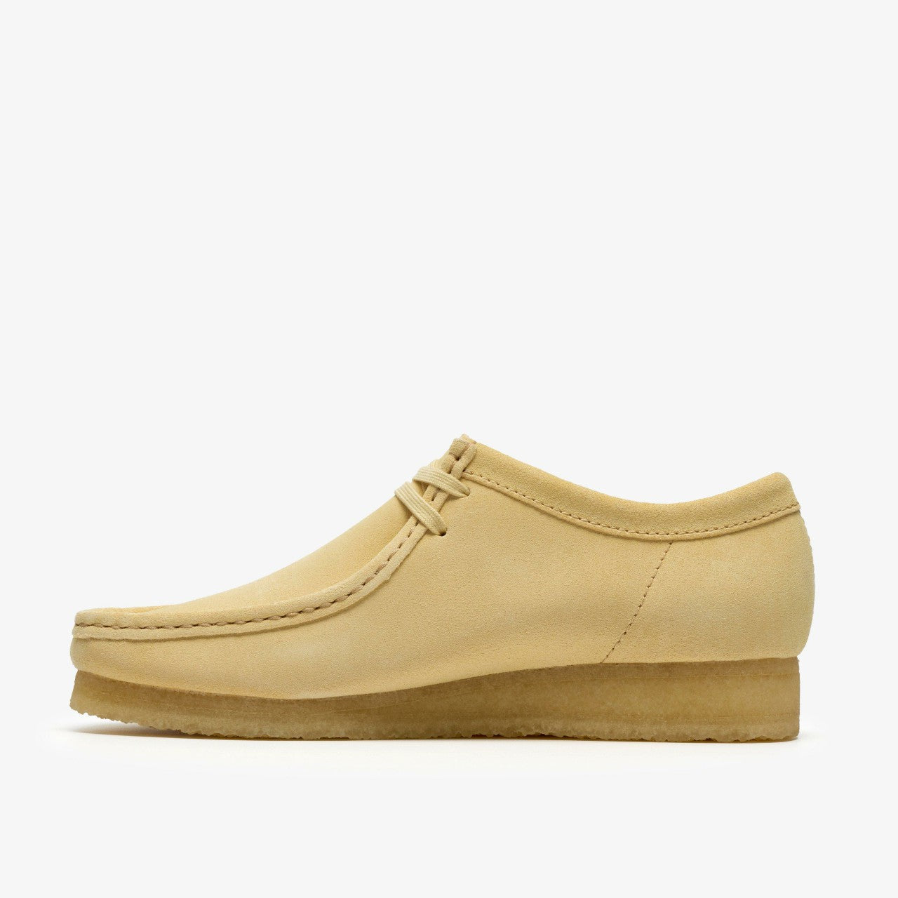 Wallabee Pale Yellow Suede Clarks Men