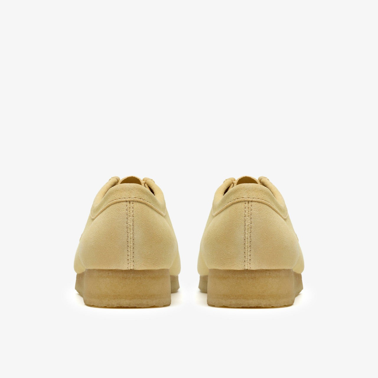 Wallabee Pale Yellow Suede Clarks Men