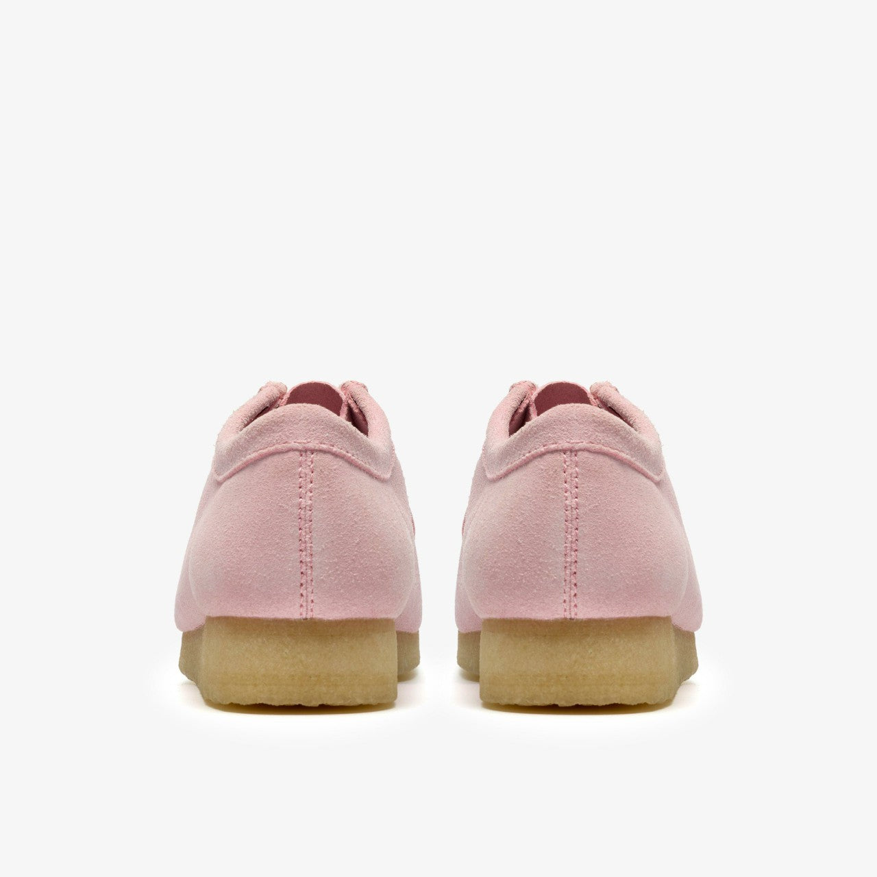 Wallabee Light Pink Suede Clarks Men