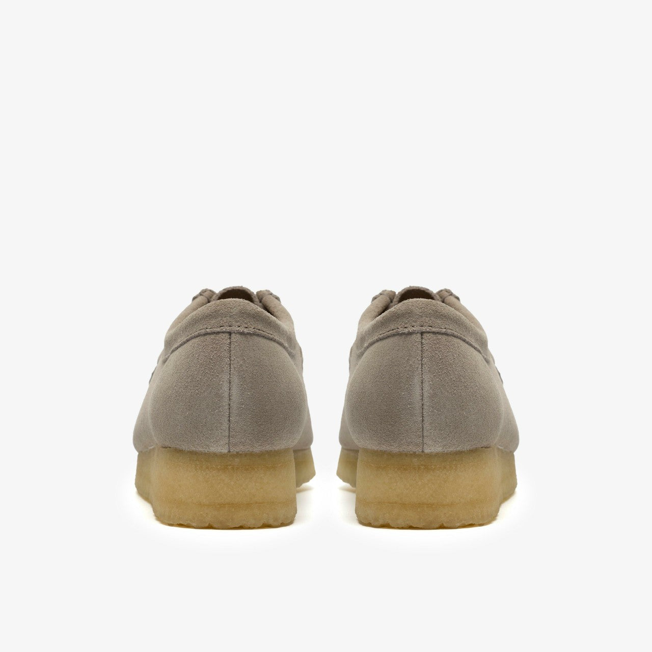 Wallabee Pale Grey Suede Clarks Women