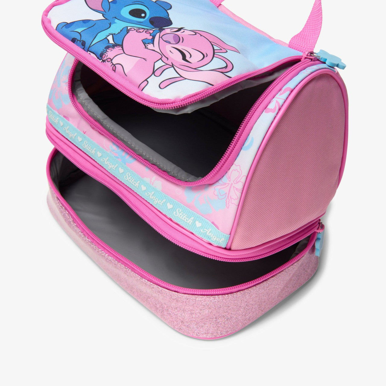 Stitch Lunchbox Pink Combination Clarks Kids
