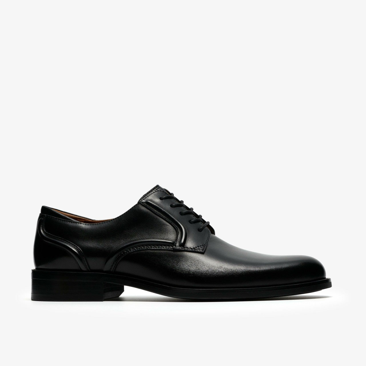 Craft Remi Lace Black Leather Clarks Men