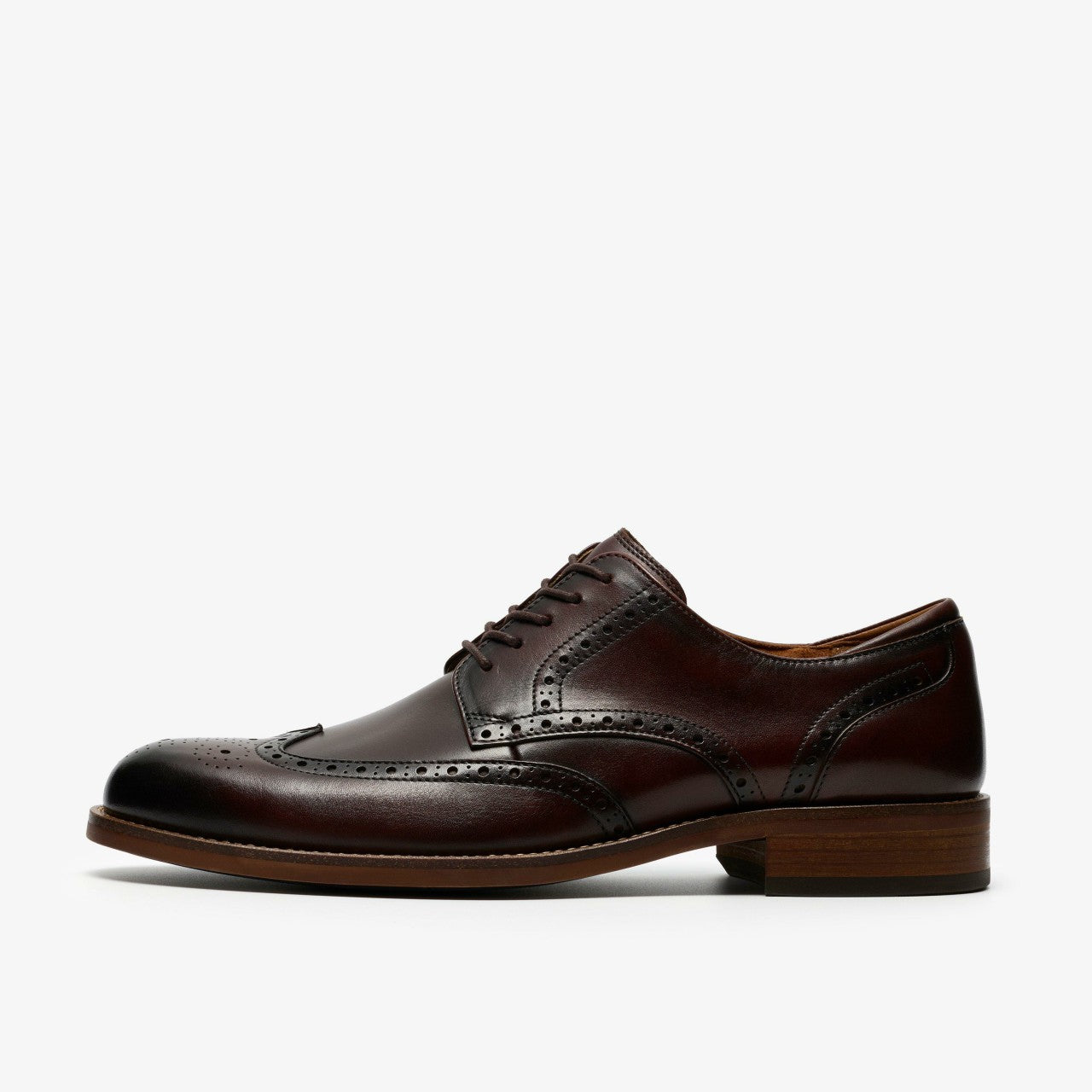 Craft Remi Tip Brown Leather Clarks Men