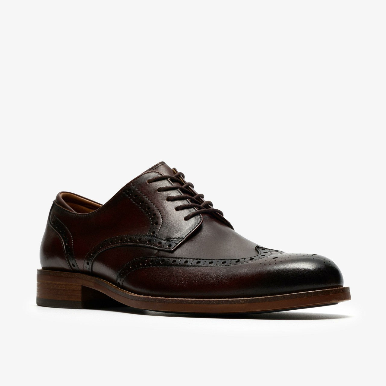 Craft Remi Tip Brown Leather Clarks Men