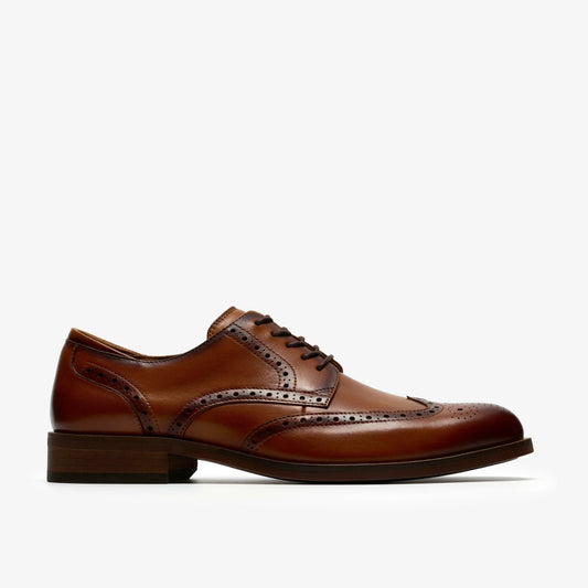 Craft Remi Tip Tan Leather Clarks Men