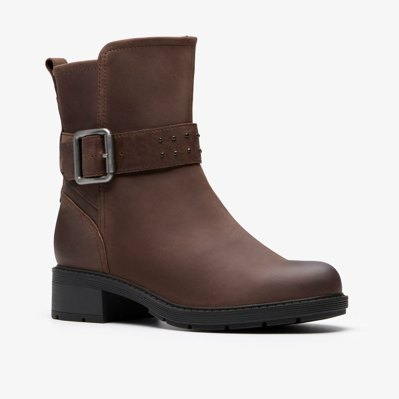 Hearth Buckle Dark Brown Clarks Women