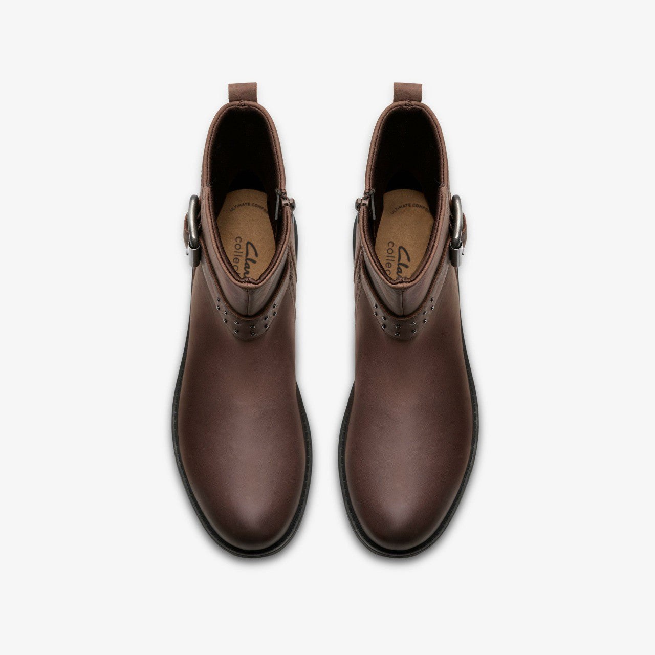 Hearth Buckle Dark Brown Clarks Women