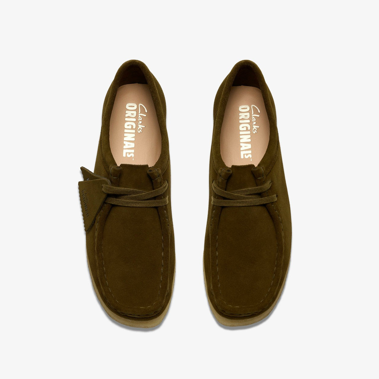 Wallabee Olive Suede Clarks Women