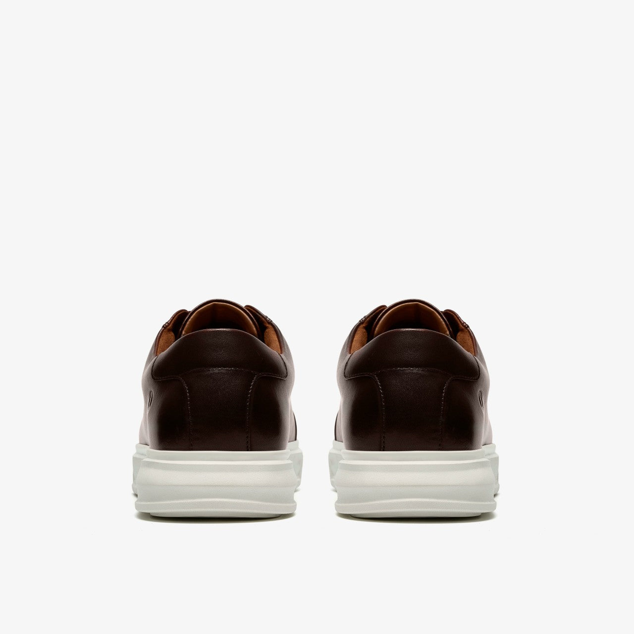 Goswell Tie Brown Leather Clarks Men