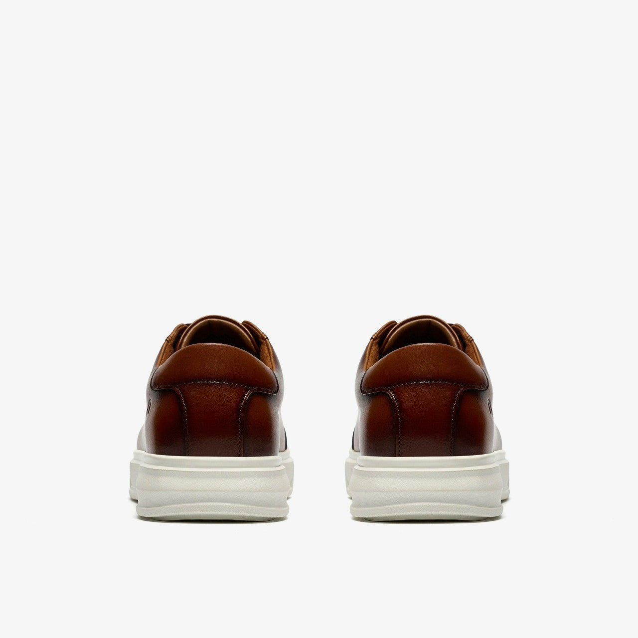 Goswell Tie Tan Leather Clarks Men
