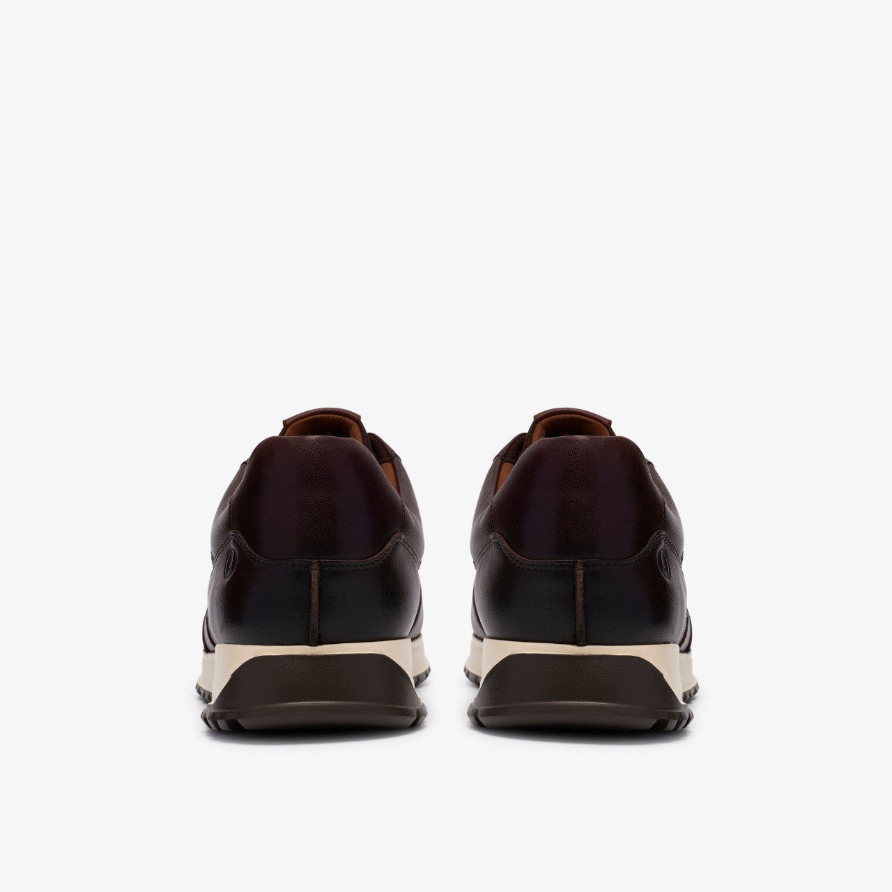 Radwell Tie Brown Leather Clarks Men