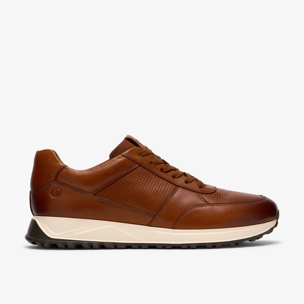 Radwell Tie Tan Leather Clarks Men
