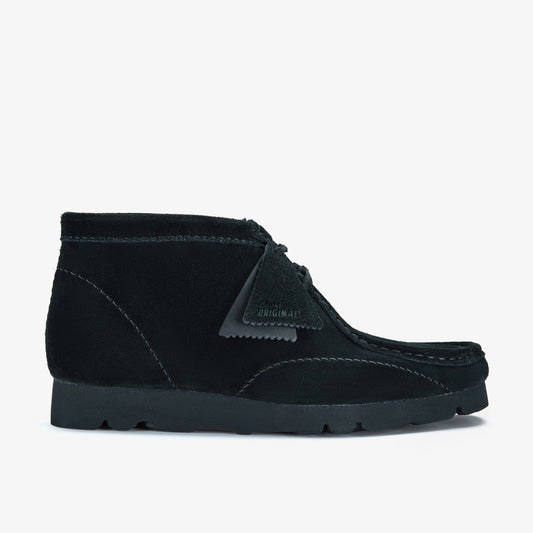Wallabee Boot PAF Black Suede Clarks Men