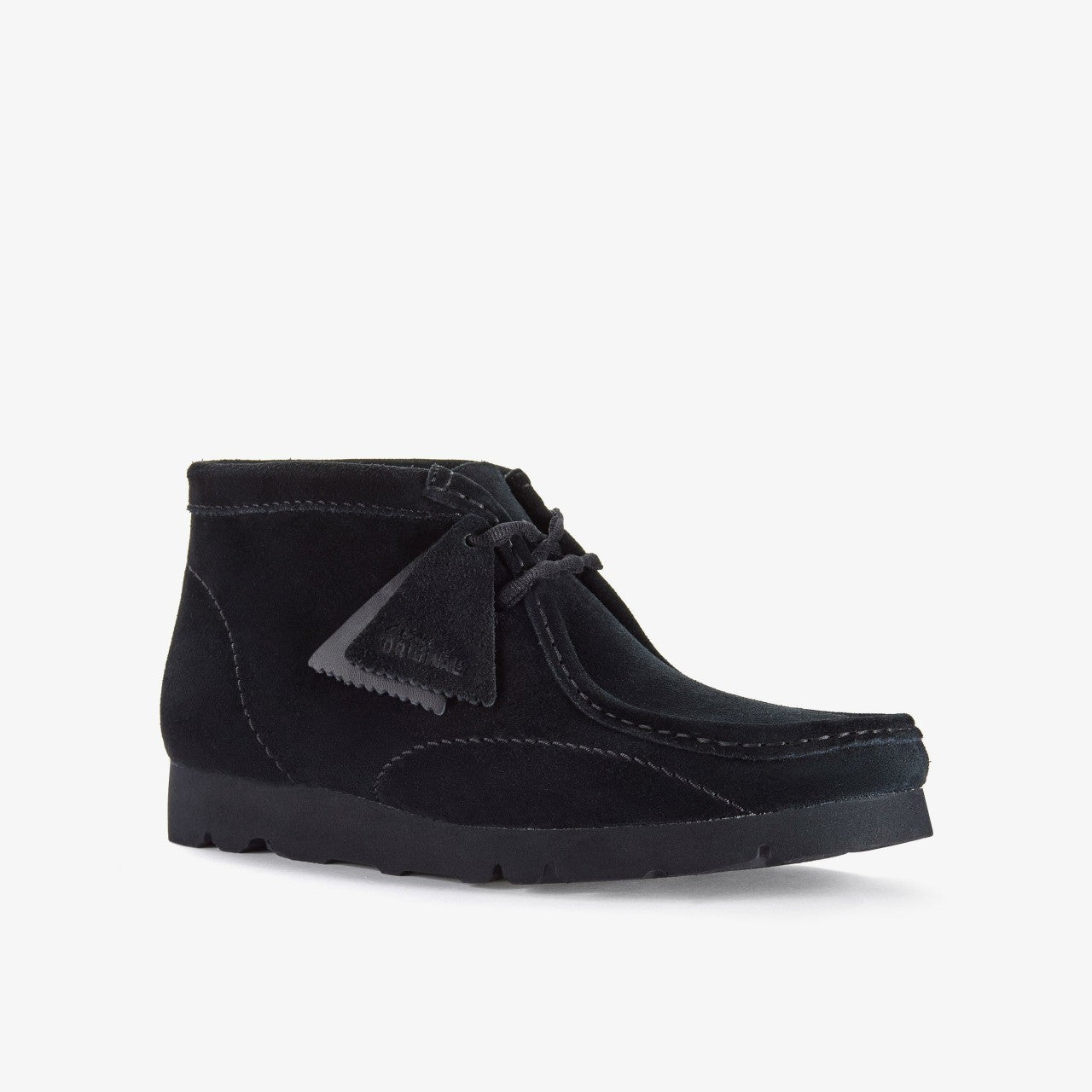 Wallabee Boot PAF Black Suede Clarks Men