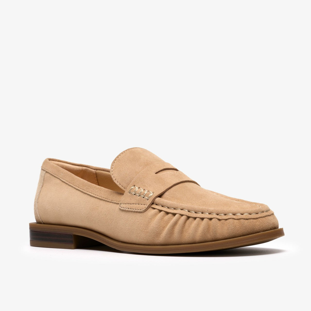Alixea Walk Warm Sand Suede Clarks Women