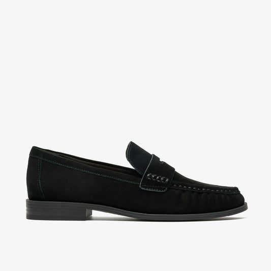 Alixea Walk Black Suede Clarks Women