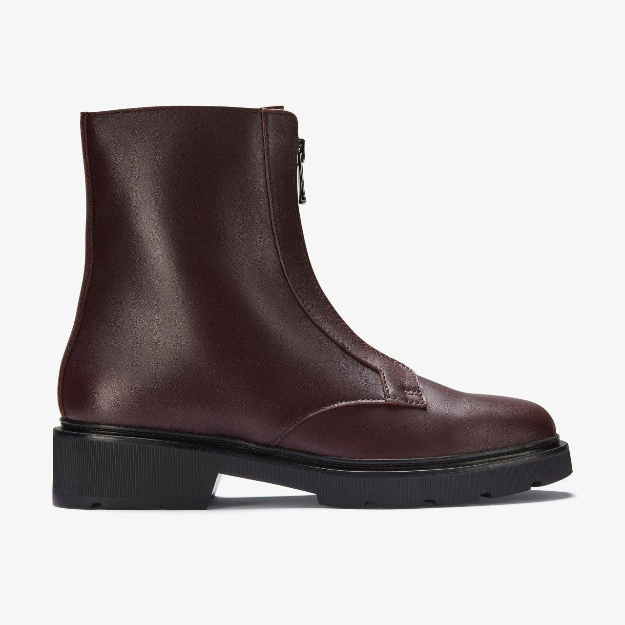 Lauryl Zip Merlot Leather Clarks Women