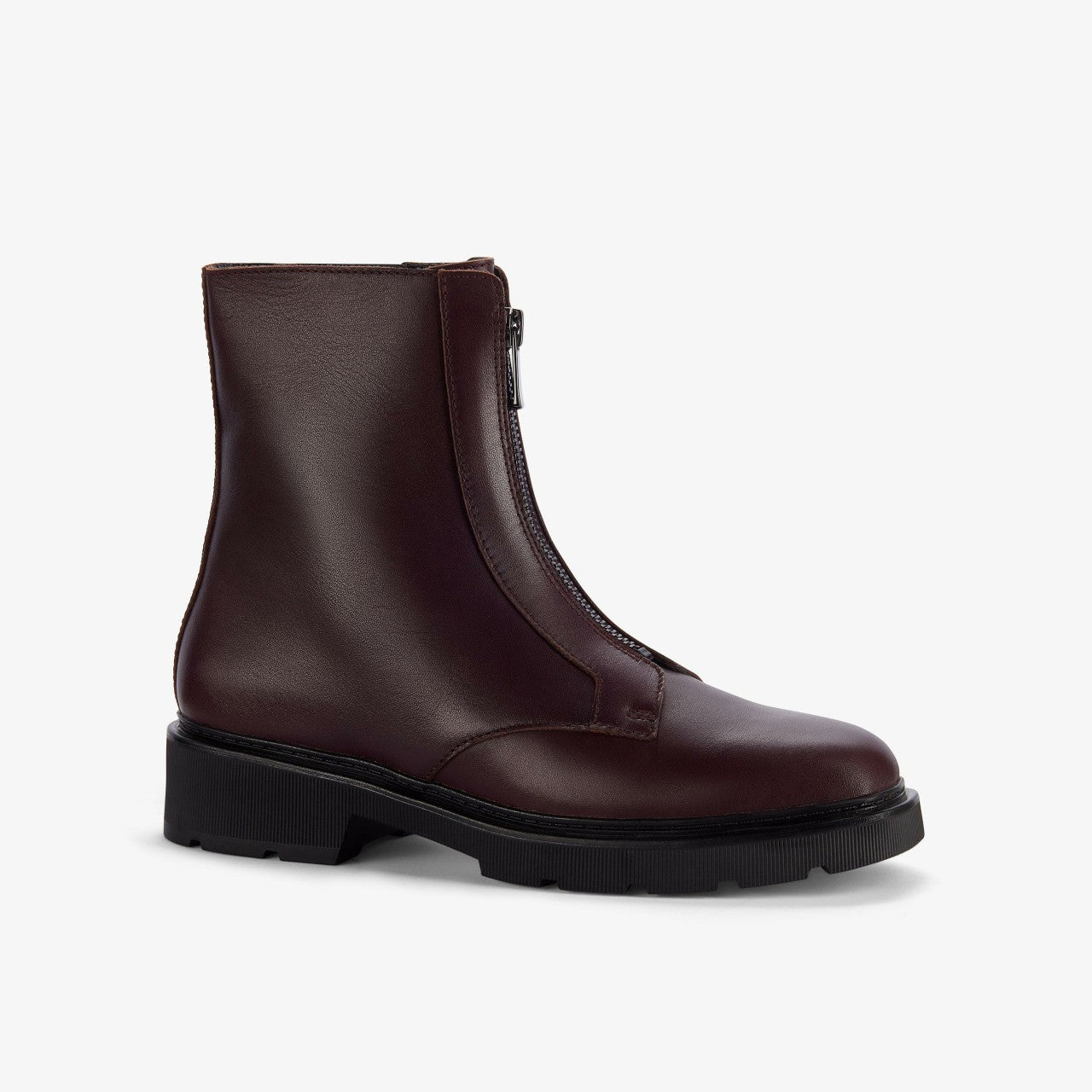 Lauryl Zip Merlot Leather Clarks Women