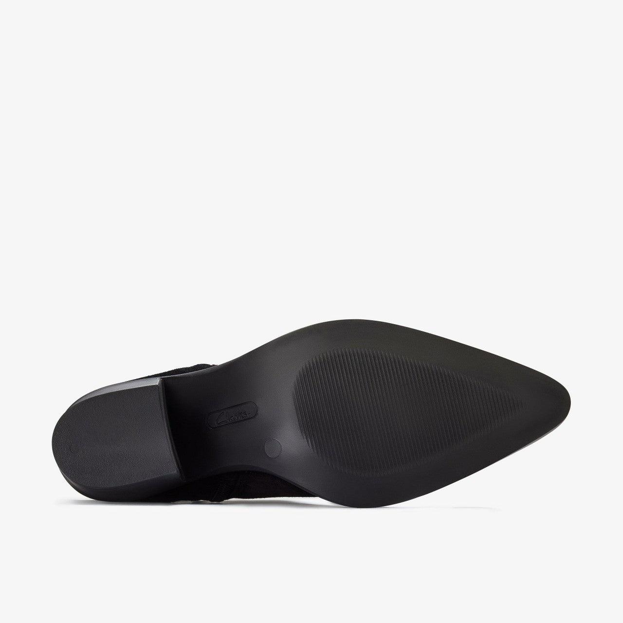 Jesse Zip Black Suede Clarks Women
