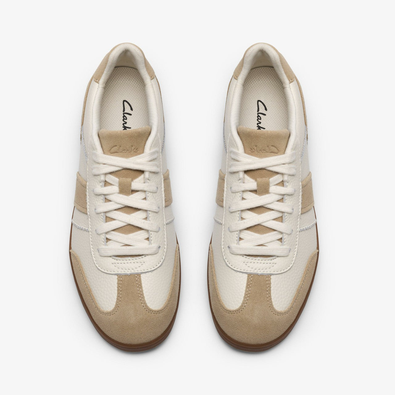 Seco Speed White Combination Leather Clarks Women