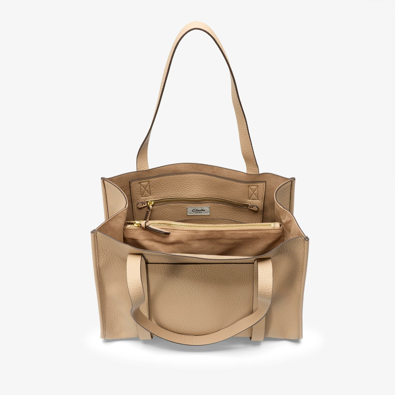 Shopper Tote Beige Clarks Women