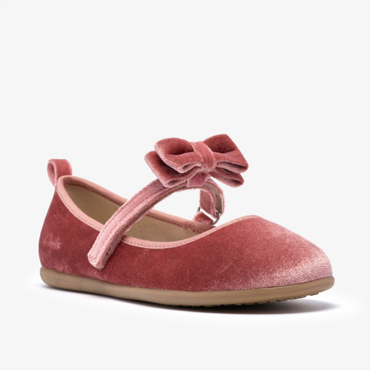 Charm Bow Kid Dusty Pink Clarks Kids