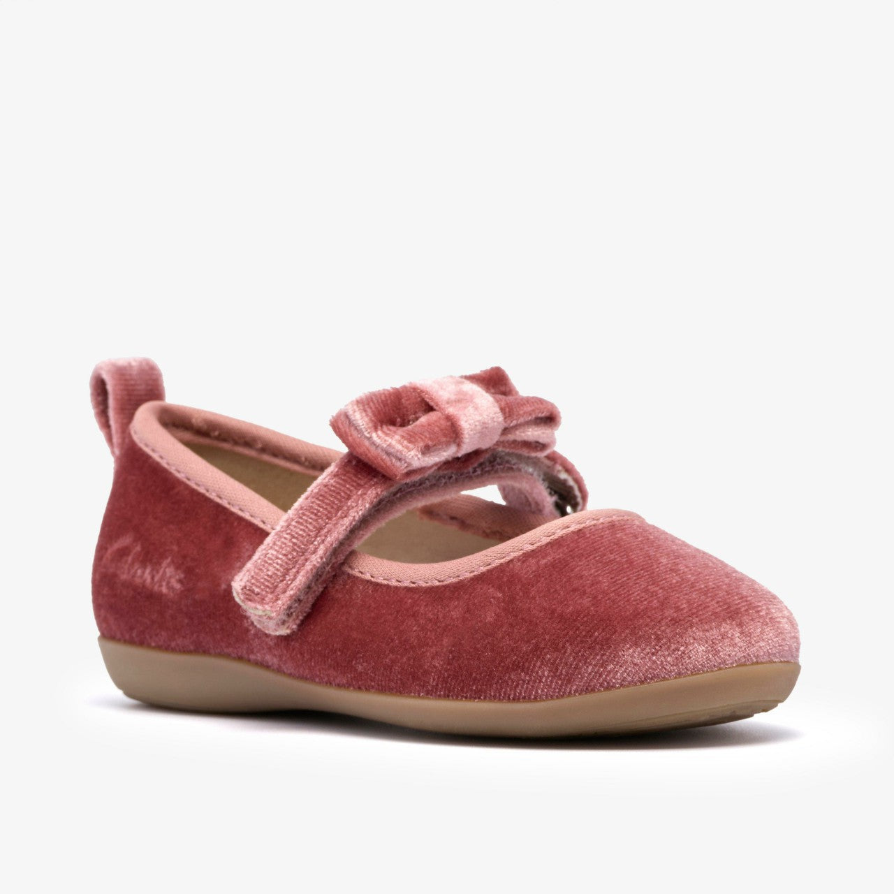 Charm Bow Toddler Dusty Pink Clarks Kids