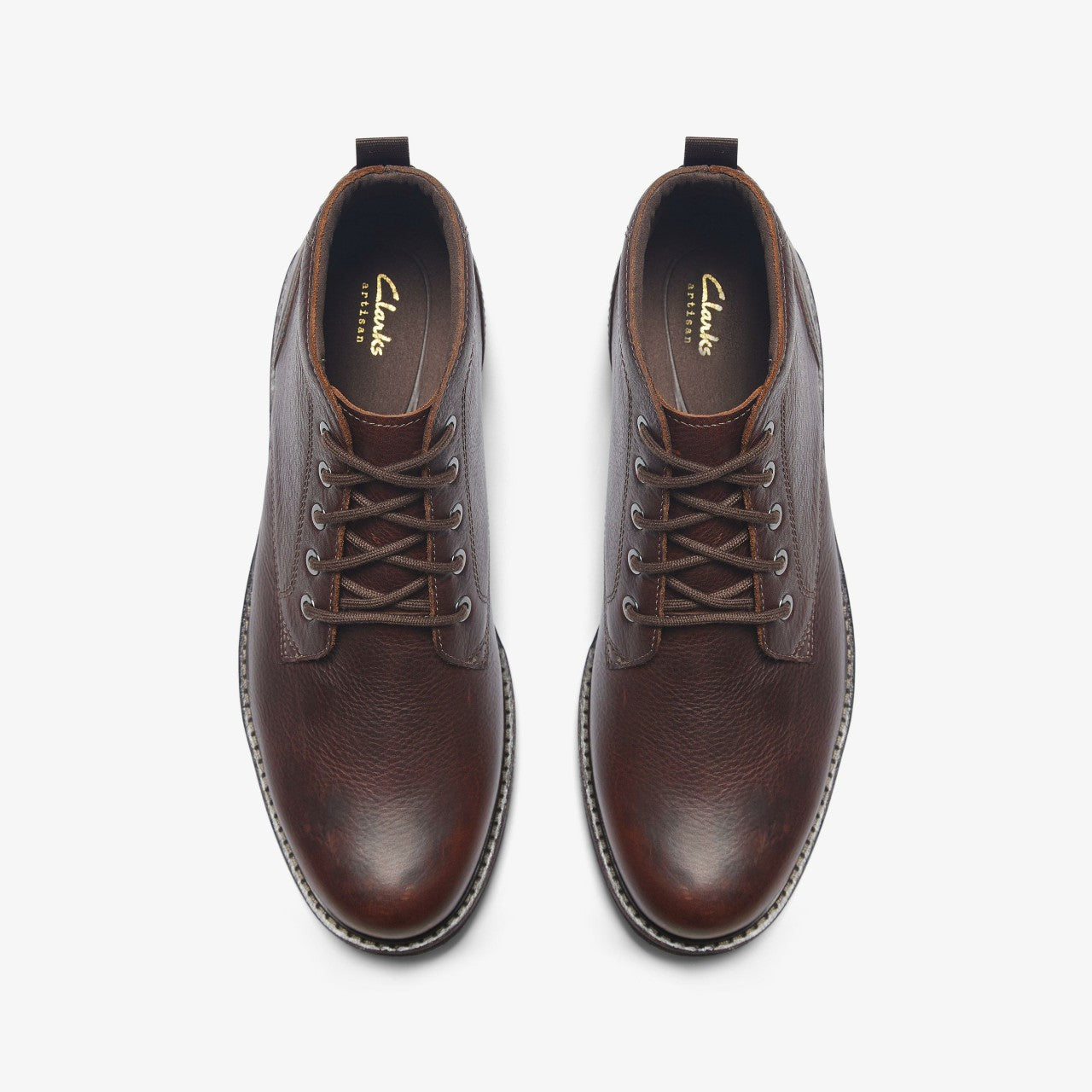 Batcombe Mix Dark Brown Leather Clarks Men
