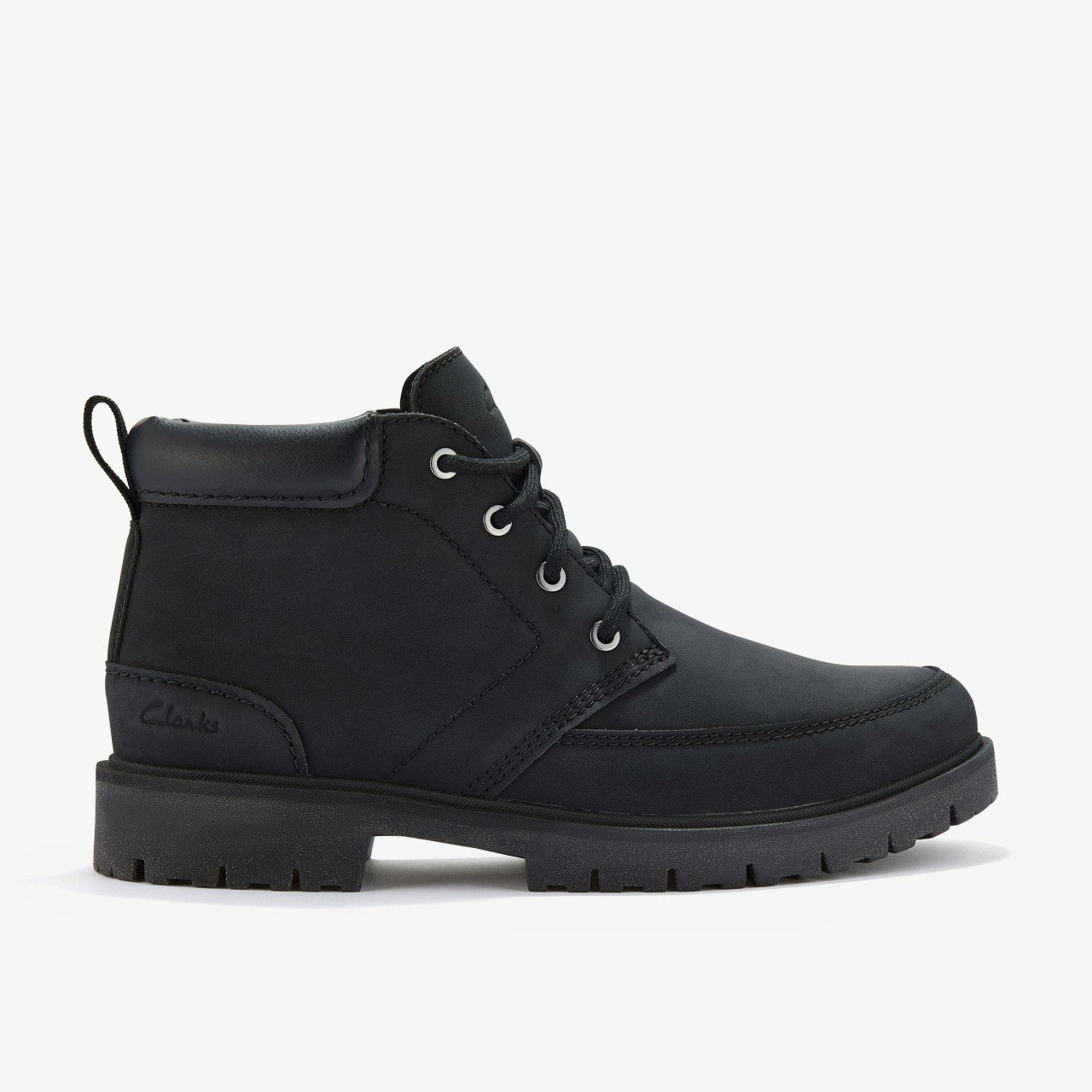 Rossdale Mid Black Clarks Men
