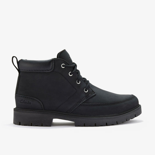 Rossdale Mid Black Clarks Men