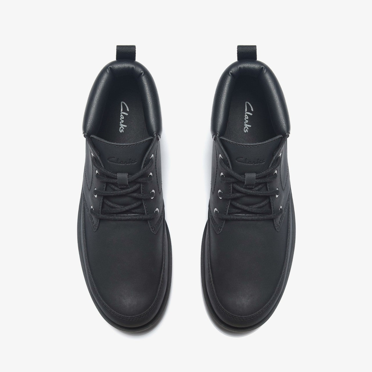 Rossdale Mid Black Clarks Men