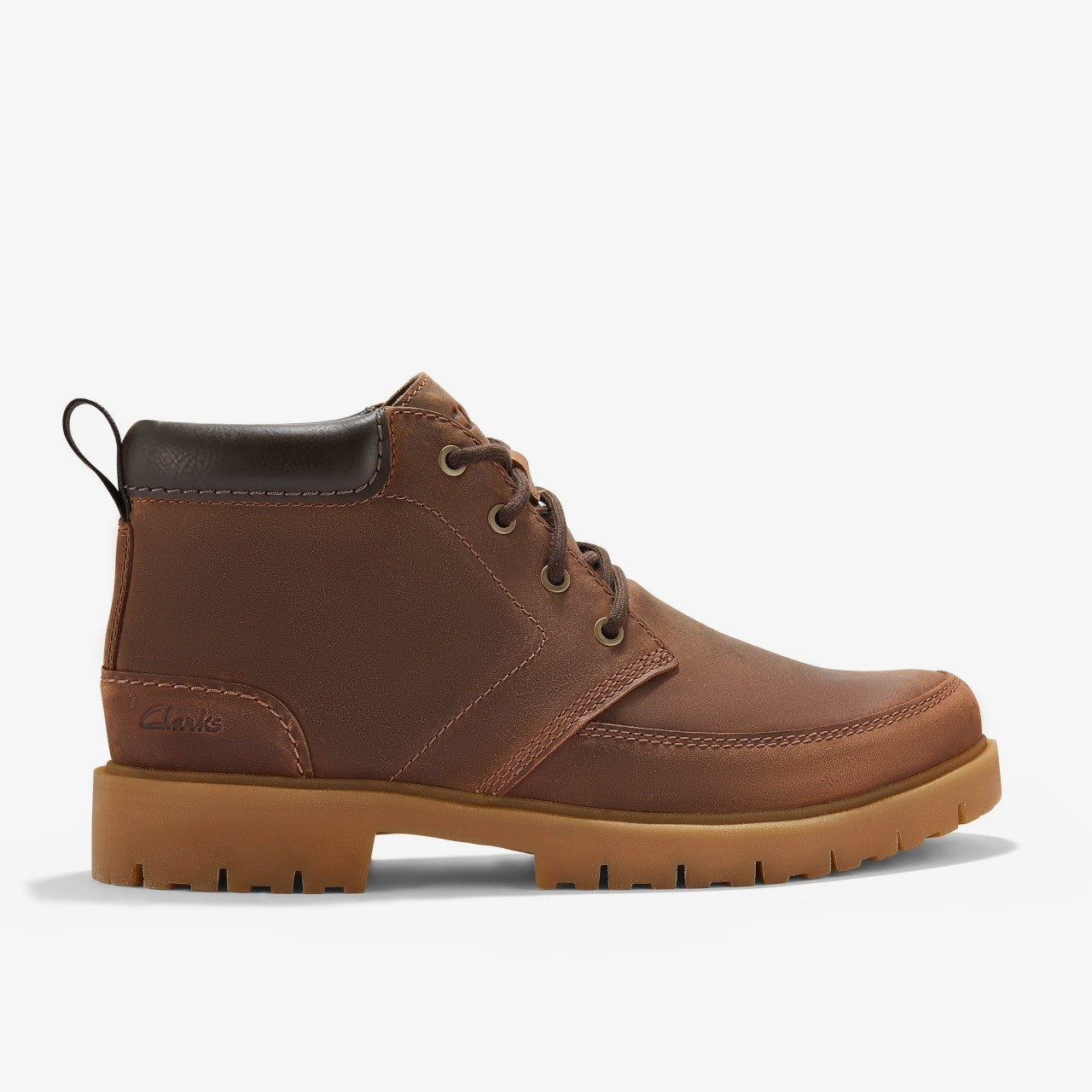 Rossdale Mid Brown Clarks Men
