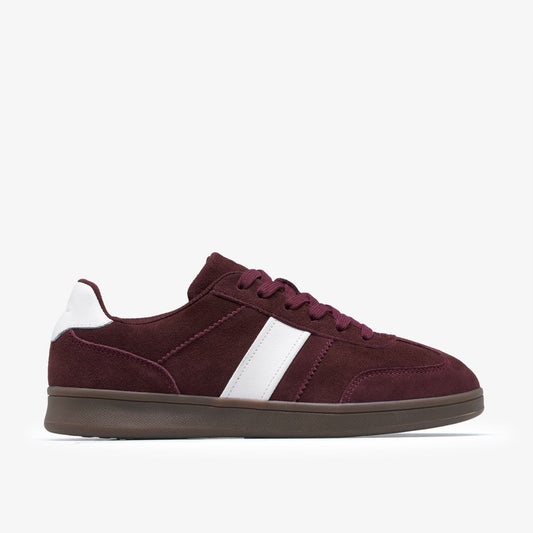 Seco Speed Burgundy Suede Clarks Women
