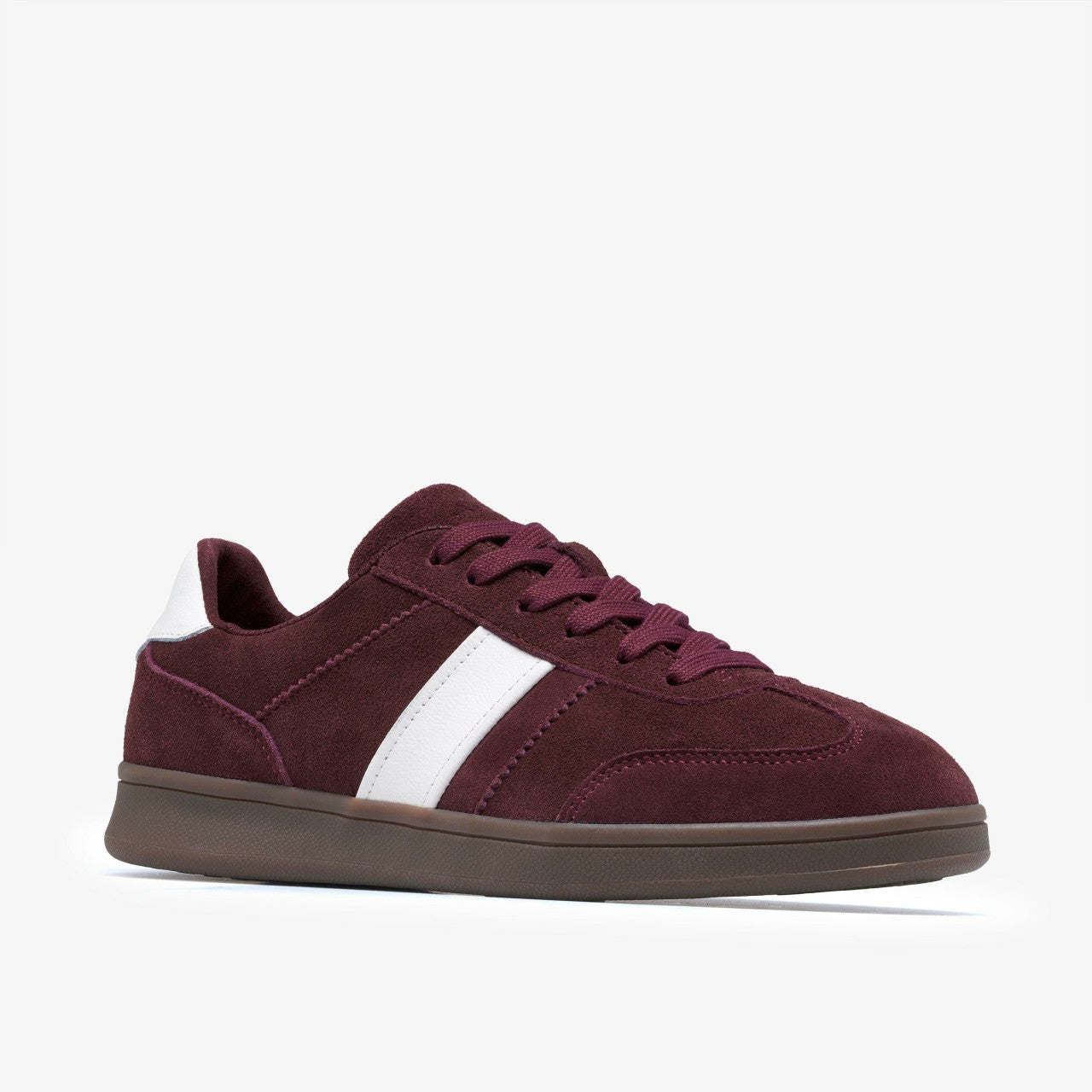 Seco Speed Burgundy Suede Clarks Women
