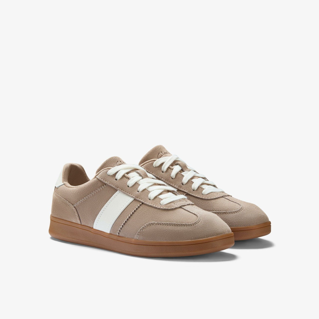 Seco Speed Light Brown Suede Clarks Women