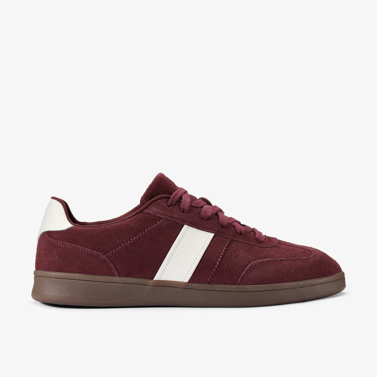 Seco Speed Burgundy Suede Clarks Men