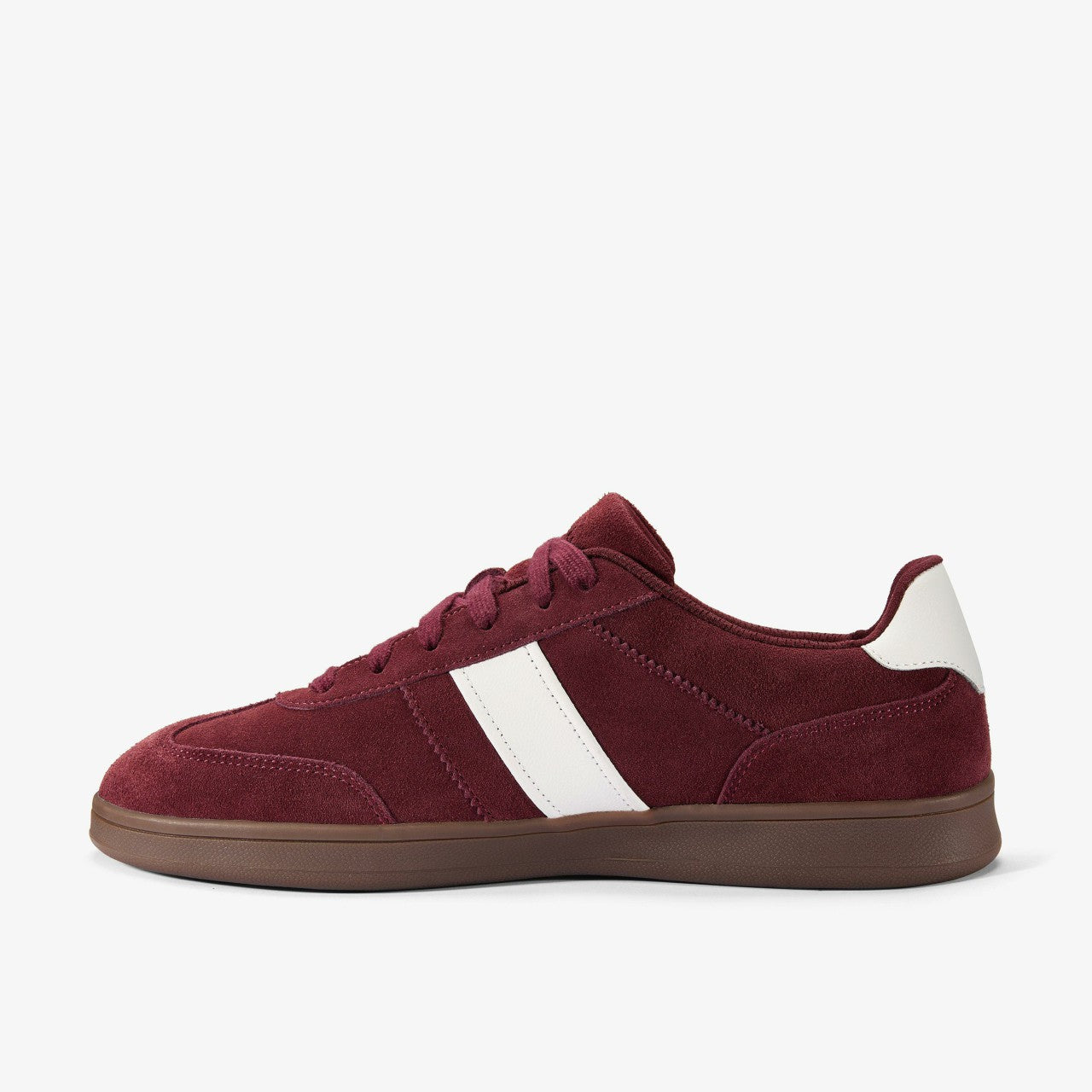 Seco Speed Burgundy Suede Clarks Men