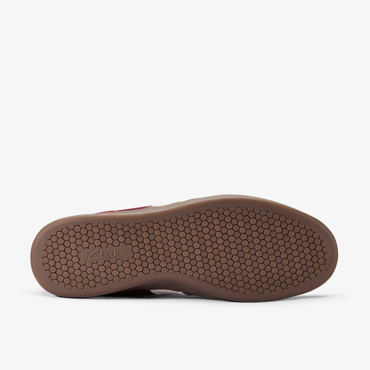 Seco Speed Burgundy Suede Clarks Men