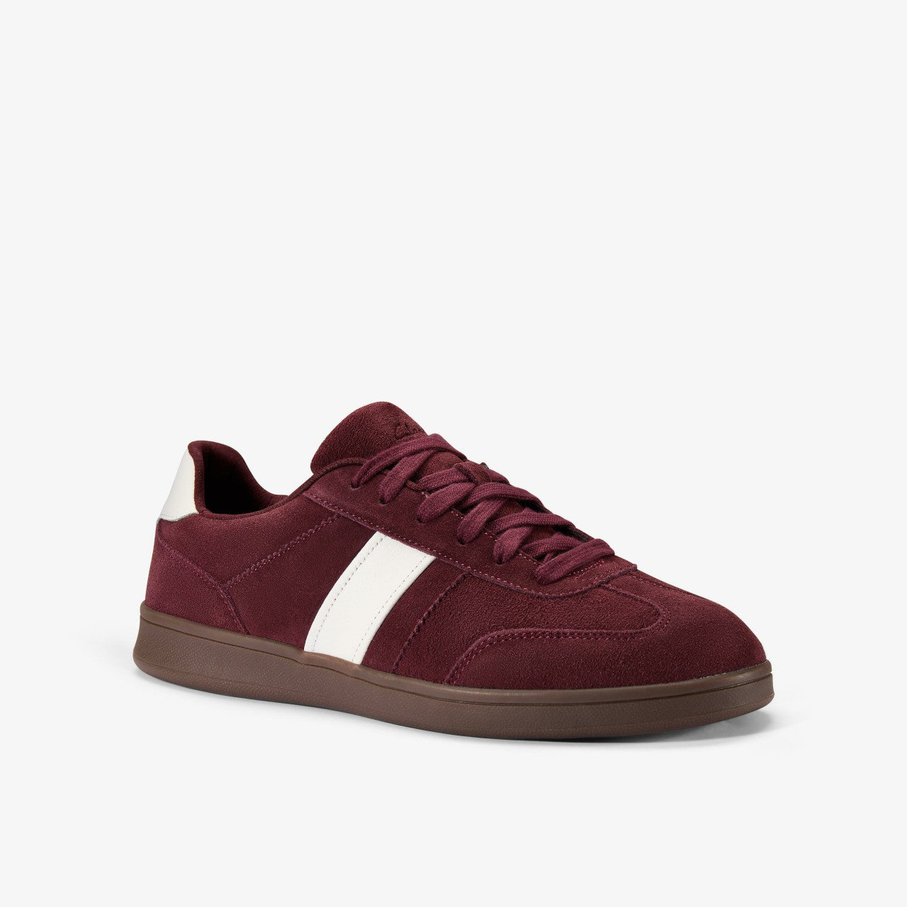 Seco Speed Burgundy Suede Clarks Men