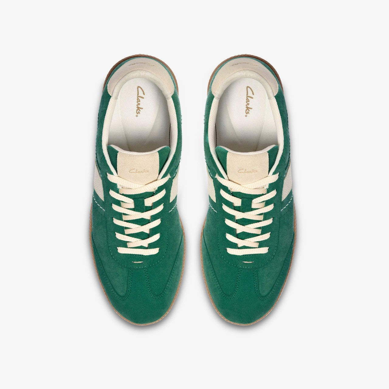 Stara Walk Dark Green Suede Clarks Women