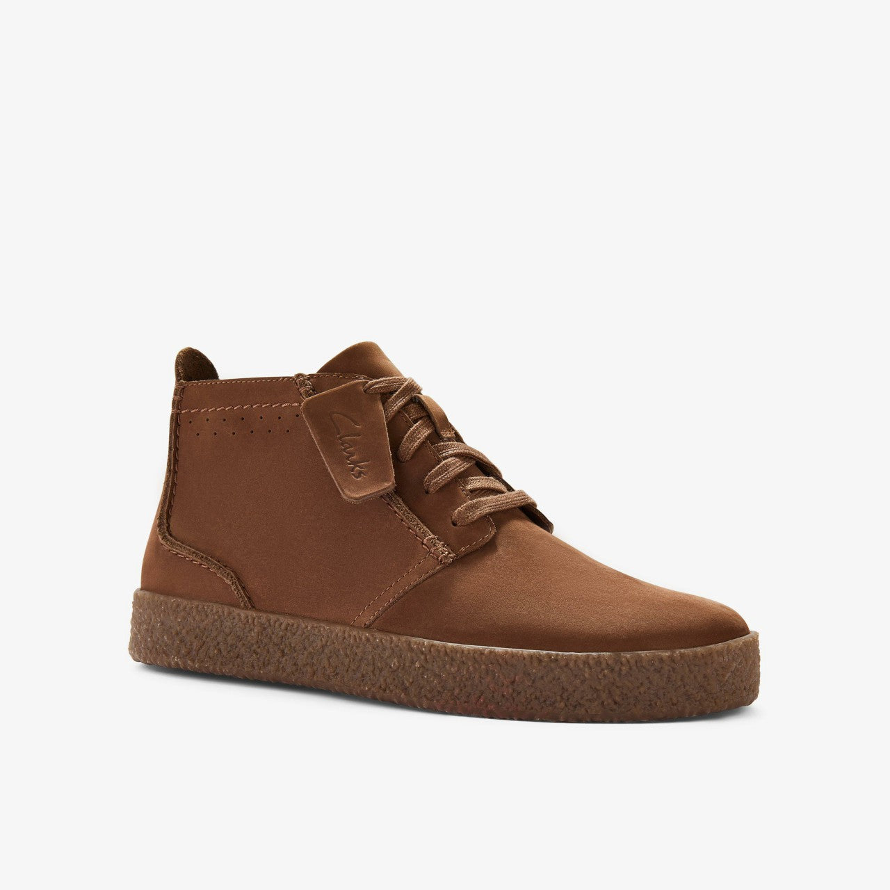 Streethill Mid Brown Nubuck Clarks Men
