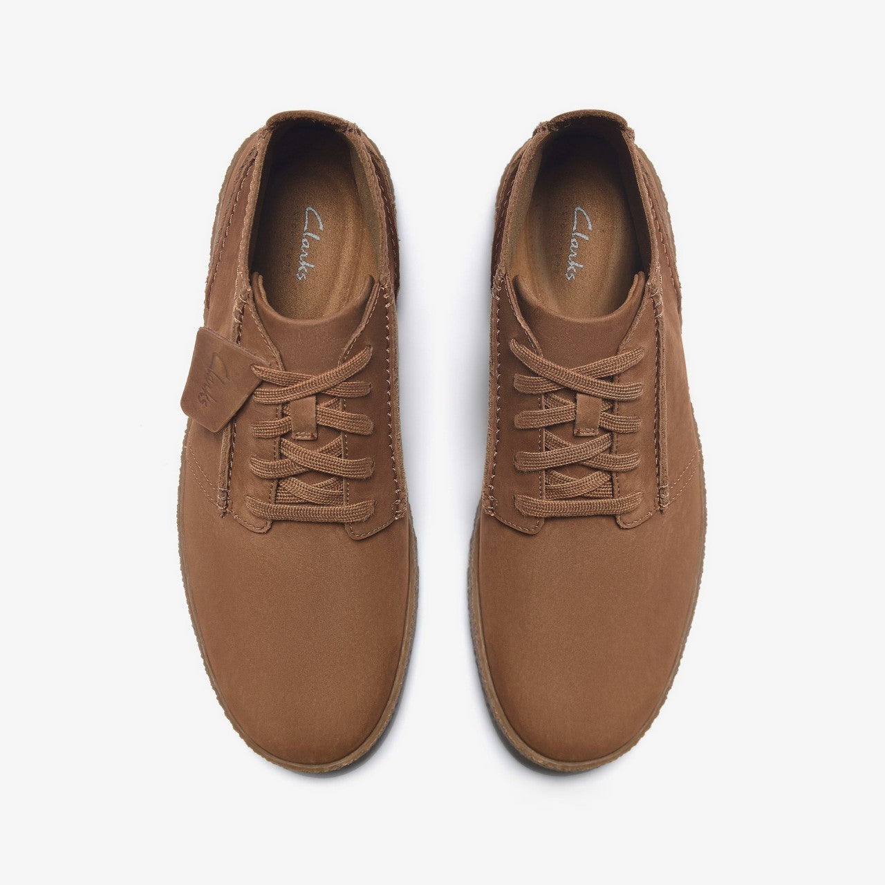 Streethill Mid Brown Nubuck Clarks Men