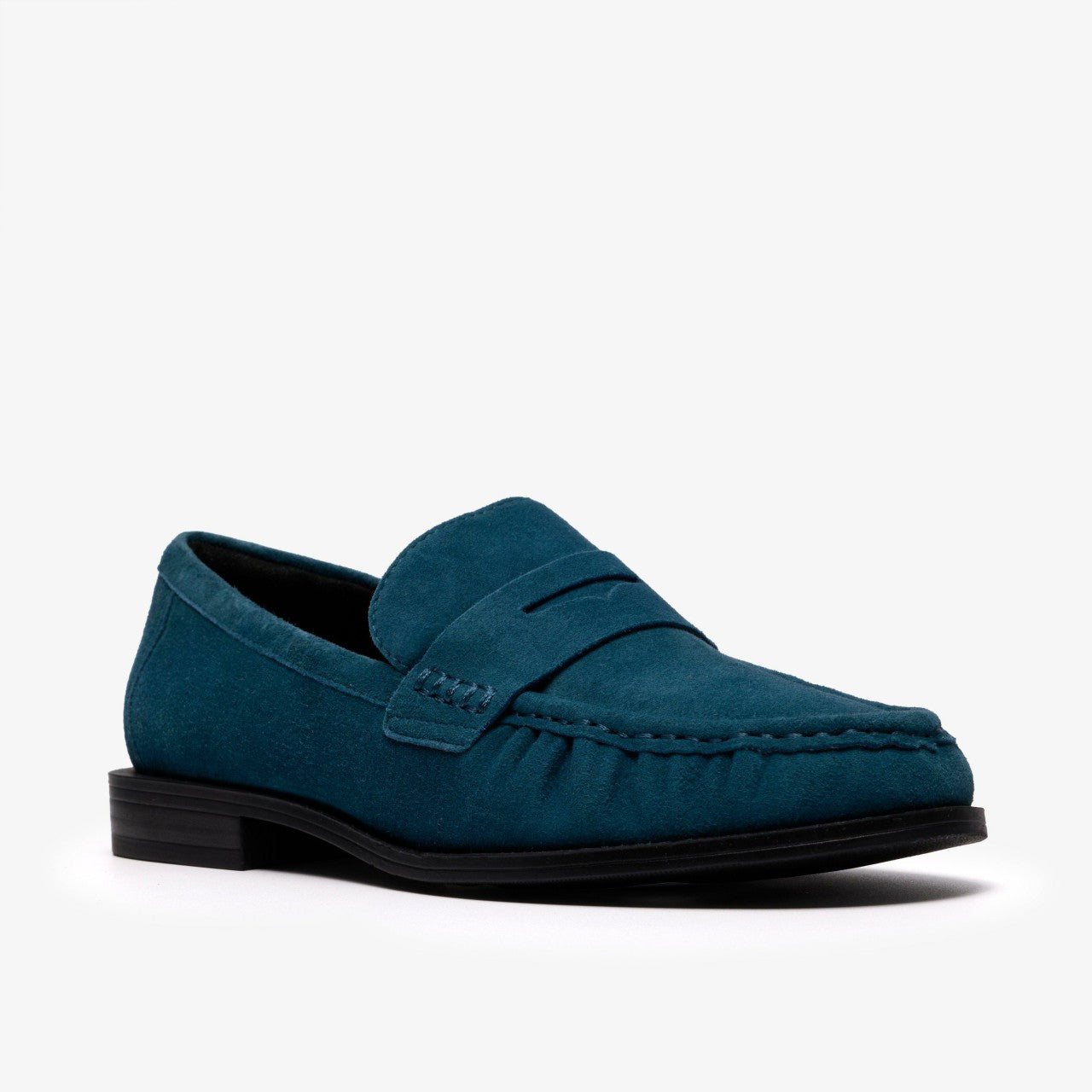 Alixea Walk Teal Suede Clarks Women