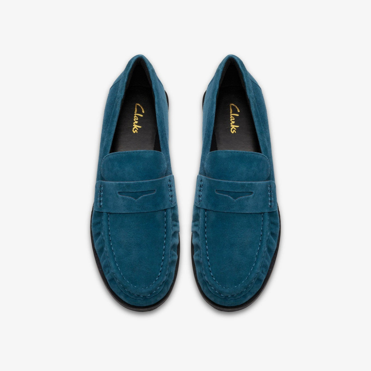 Alixea Walk Teal Suede Clarks Women