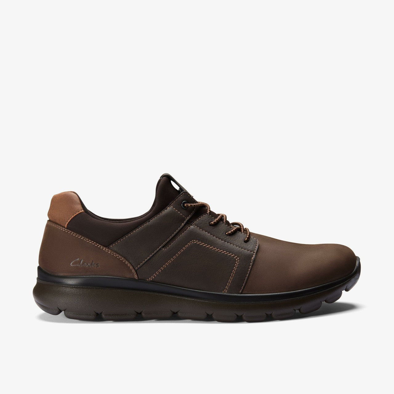 Siena Easy Brown Leather Clarks Men