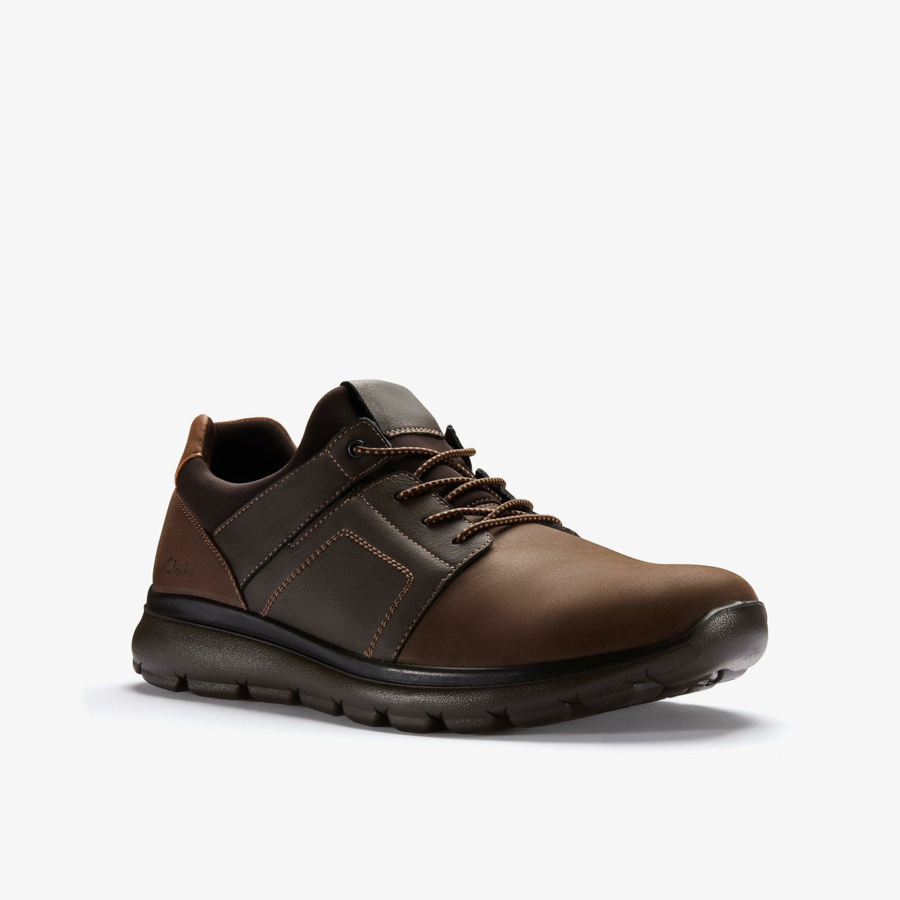 Siena Easy Brown Leather Clarks Men